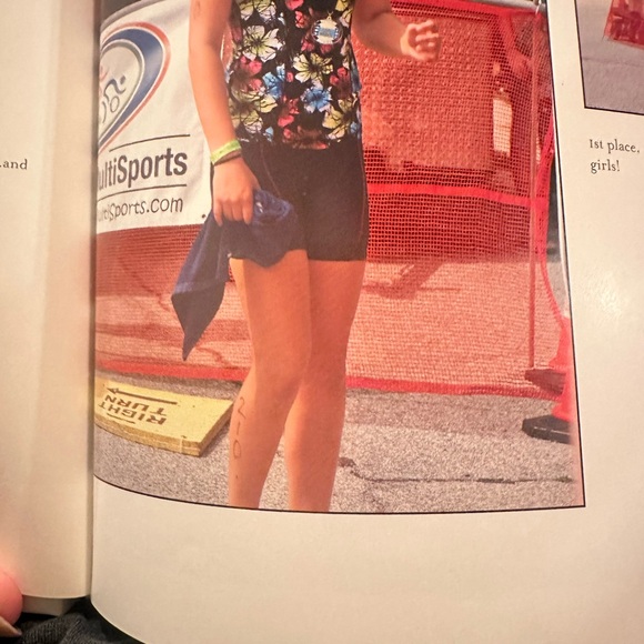 Colorful Floral Racerback Tank Top - Picture 3 of 3